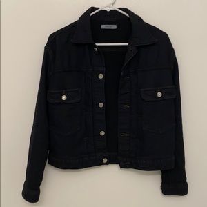 Moussy Vintage continued Denim Jacket Dark Blue